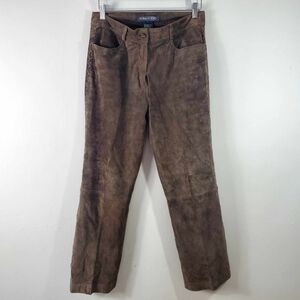 BGN&CO. Suede Brown Pant Y2K